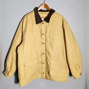 Vintage John Blair Men's Chore Jacket Corduroy Collar 2XL